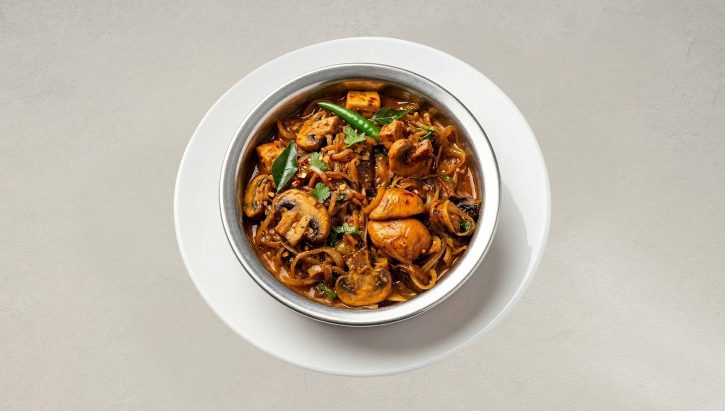 Mushroom Jalafrezi